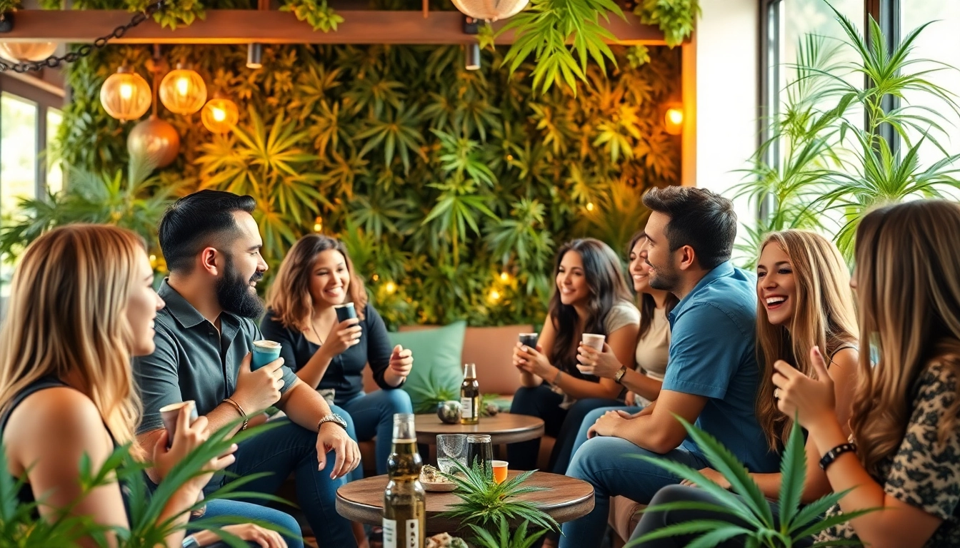 Disfrutar en la Asociación de cannabis Lloret de Mar con amigos en un ambiente acogedor.