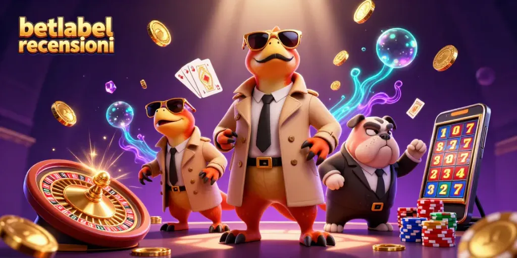 Engage with BetLabel recensioni while enjoying 3D cartoon raptors at a VIP casino.